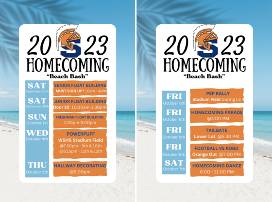 Homecoming Week Activities