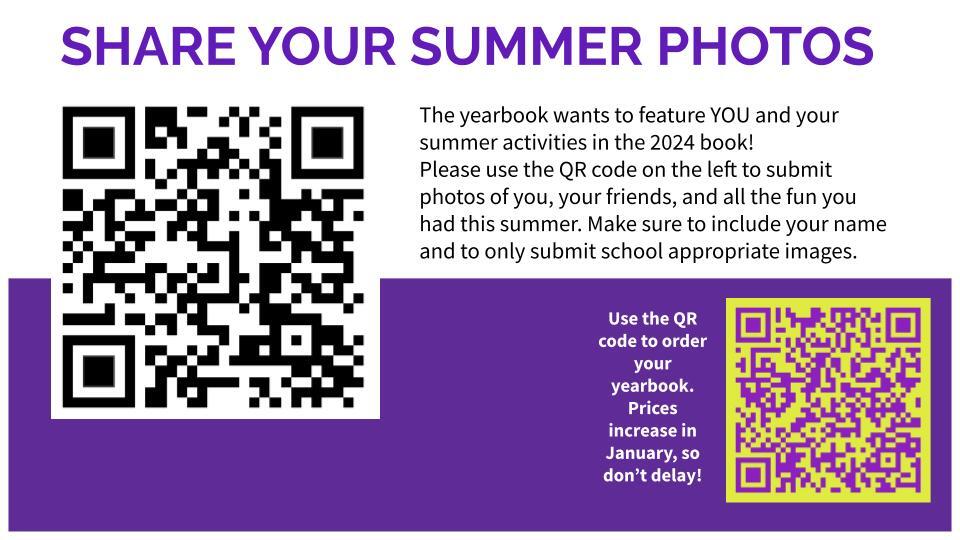 Summer Yearbook Photo Ad