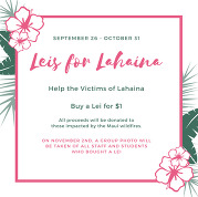 Leis for Lahaina