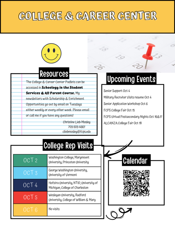 College and Career Center News