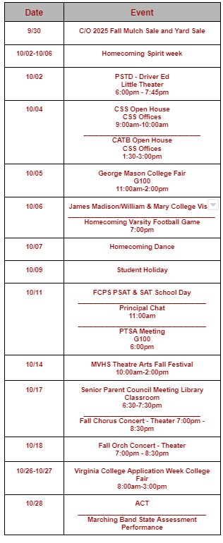 NYC Calendar 9-29-23