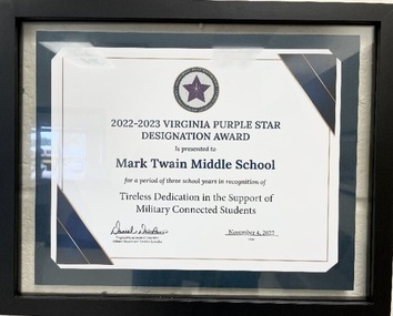 Purple Star Award