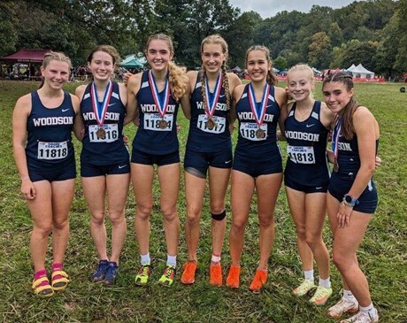 Varsity Girls Cross Country at Shore Invitational Meet