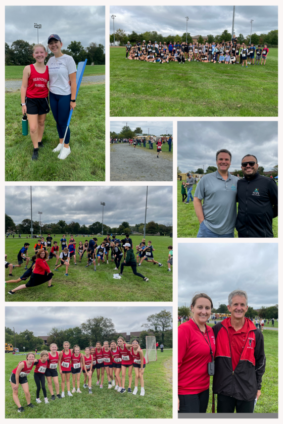 Herndon MS Cross Country Meet Collage