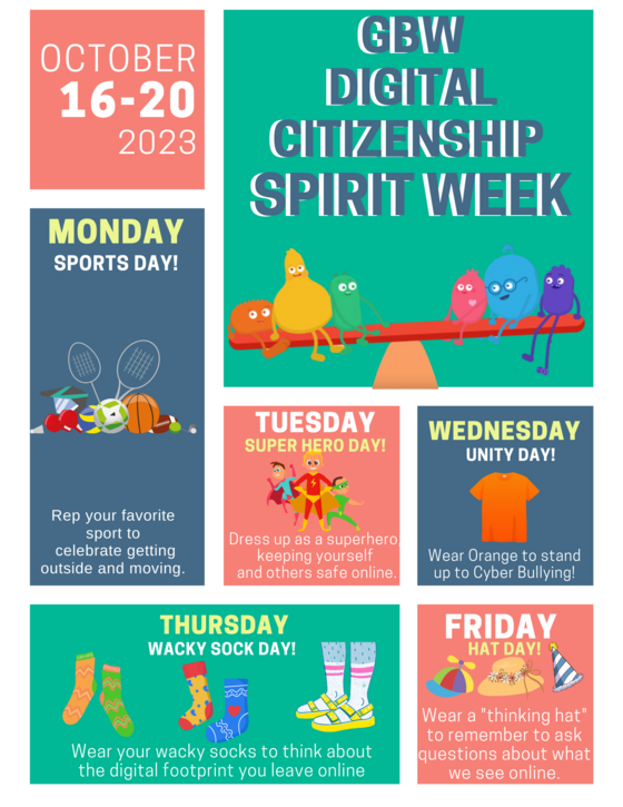 Dig Cit Spirit Week 