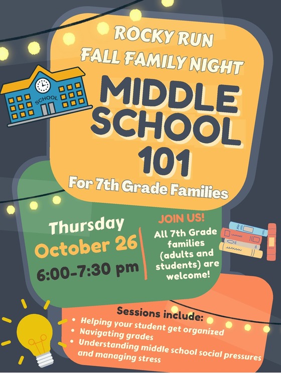 Fall Family Night Flyer