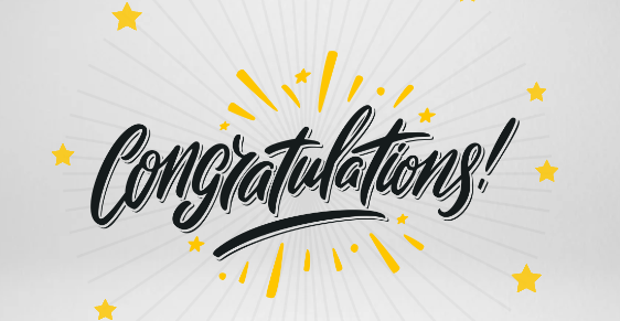 Congratulations