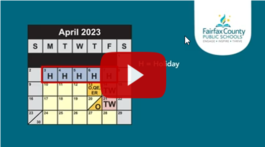 FCPS Calendar Explained