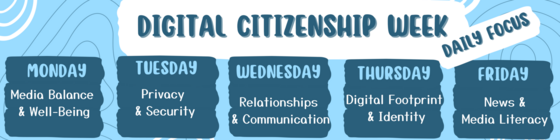 Dig Cit Week Schedule