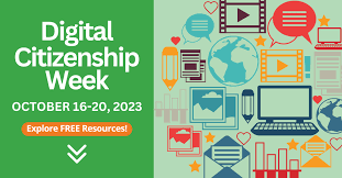 Next week is Digital Citizenship Week