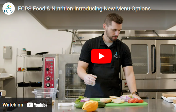 YouTube video on new School Lunch Menu Items