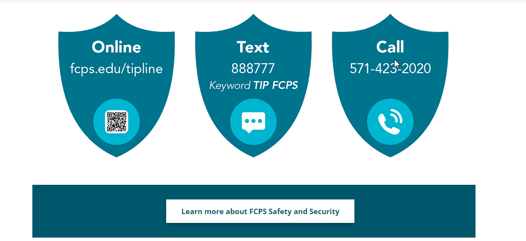 FCPS Tipline graphic