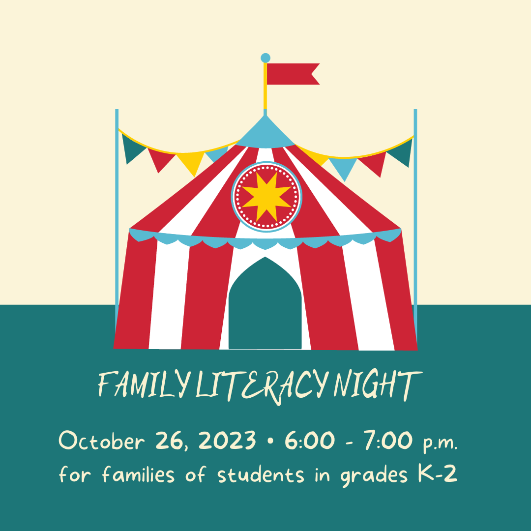 family literacy night flyer