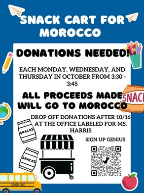 snack cart fundraiswer