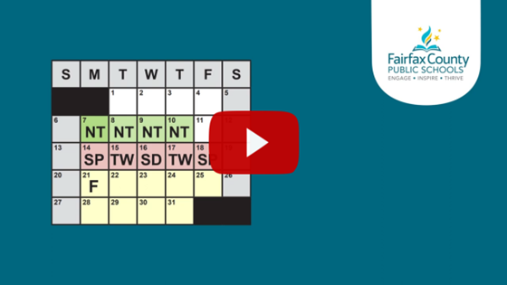Fairfax County Public Schools calendar
