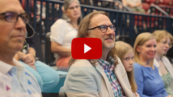 People sitting in audience