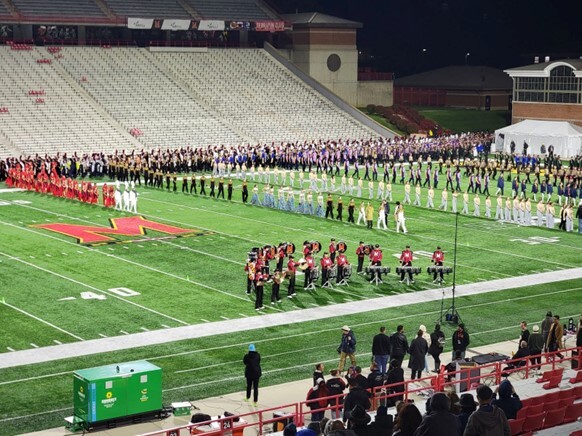 Marching Cavaliers win their class