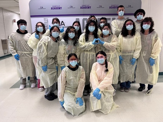 students in PPE
