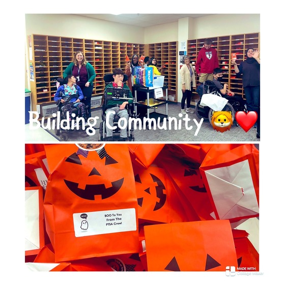 PTSA Halloween treats