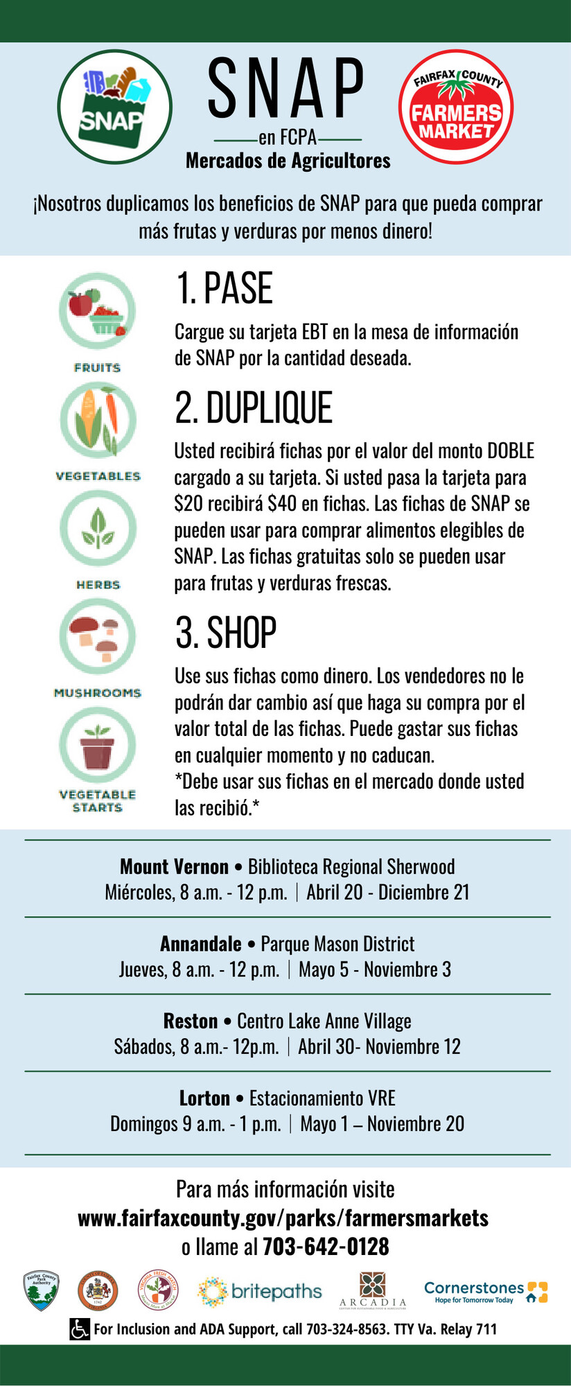 Snap Card Flyer - Spanish