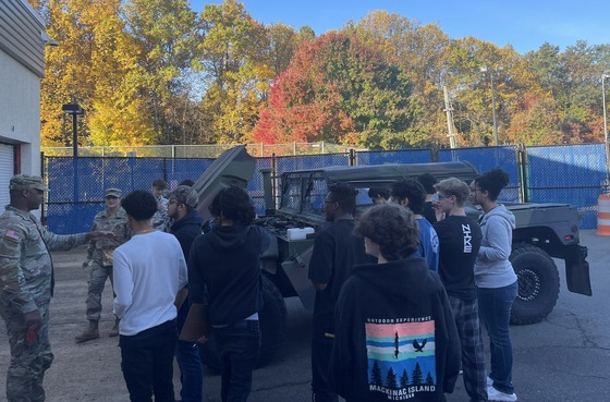 Auto Shop with Natl Guard