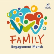 FCPS Family Engagement Month Logo