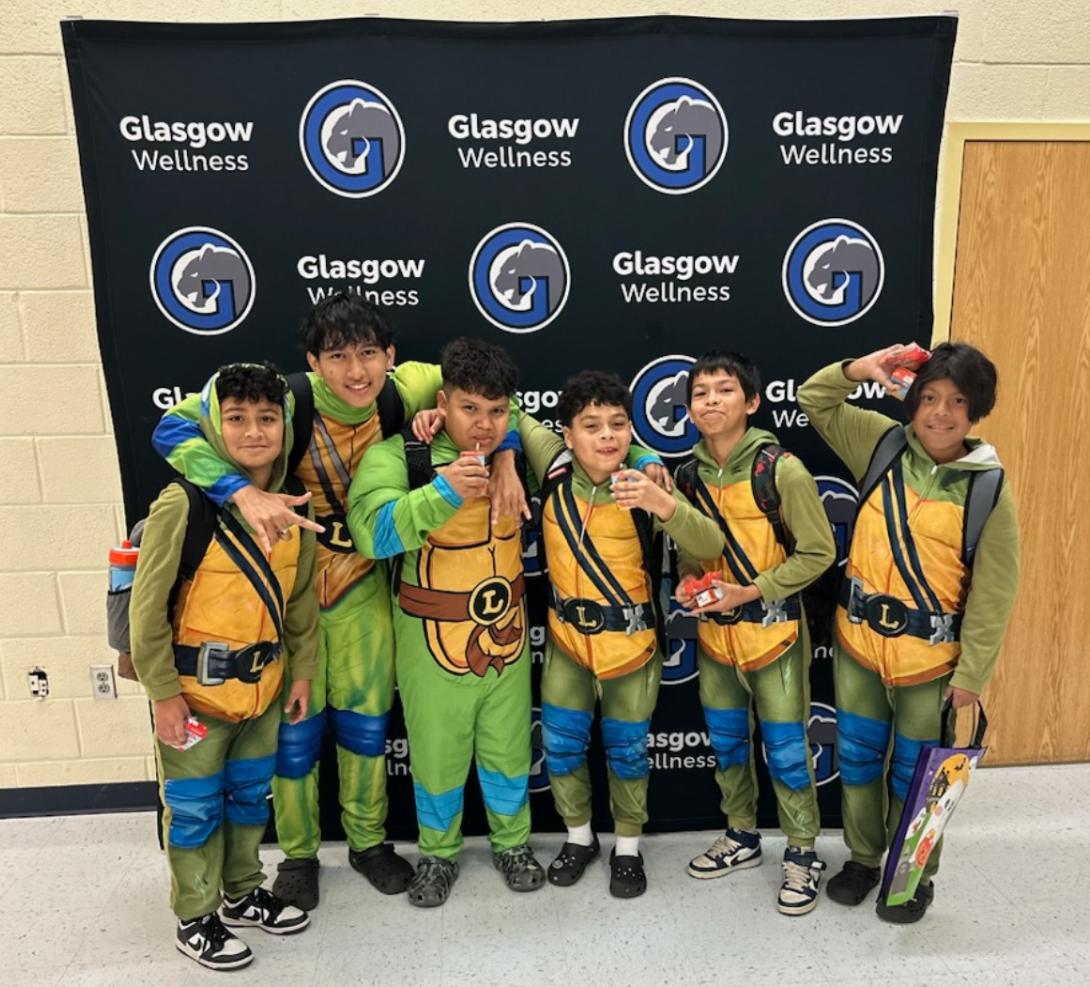 students for halloween