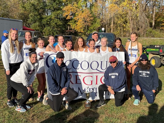 Woodson Girls Cross Country Take Home 1st Place at Occoquan Regionals