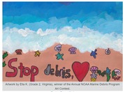 Student artwork for NOAA