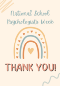National School Psychologists Week, Thank you!