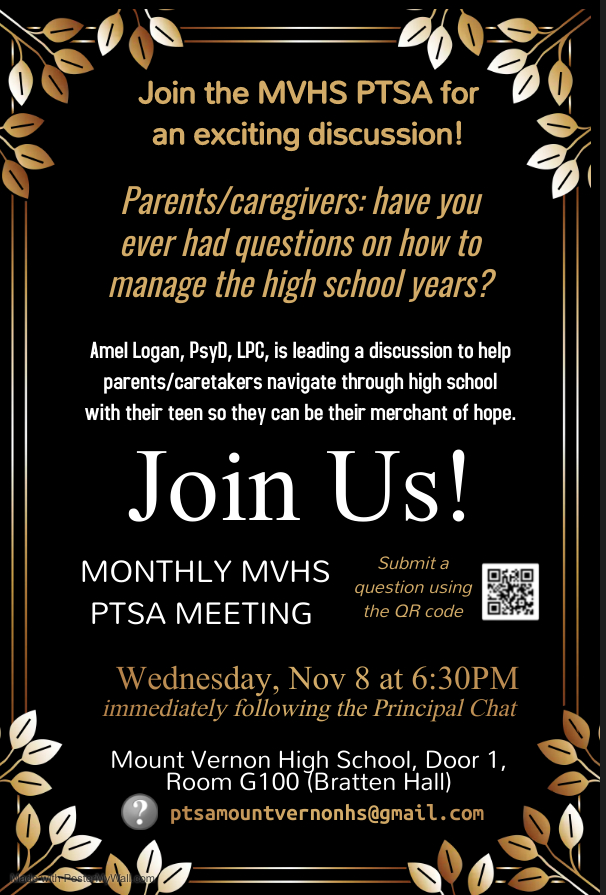 PTSA Meeting Flyer