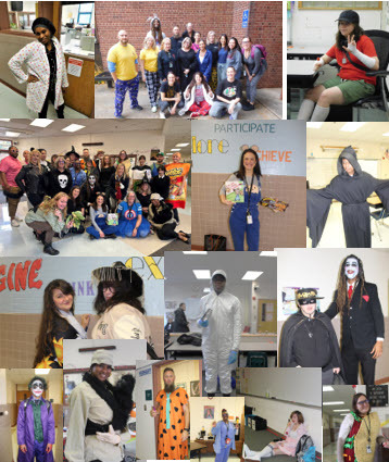 various photos of Spirit Week 2023