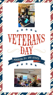 Veterans Day Colonel Upton & Captain Petty