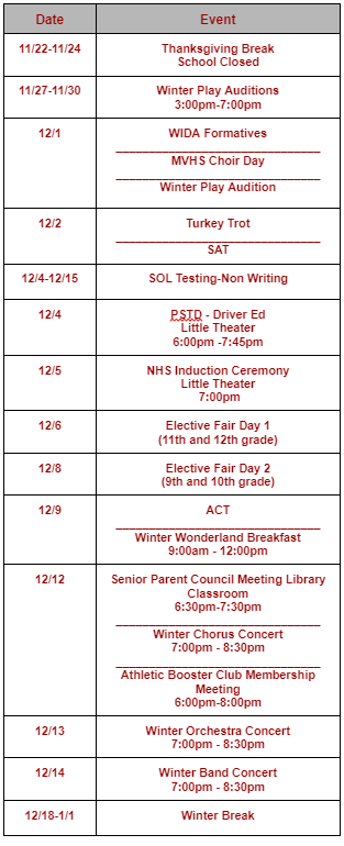 NYC Calendar 11-21-23