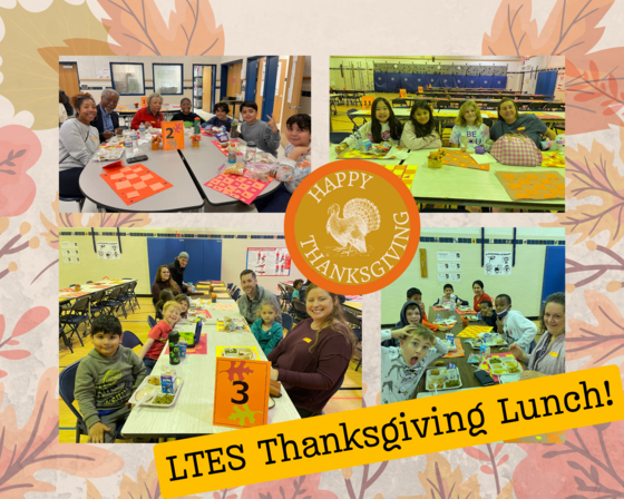 LTES Thanksgiving Lunch Fun