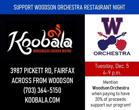Orchestra Koobala Fundraiser