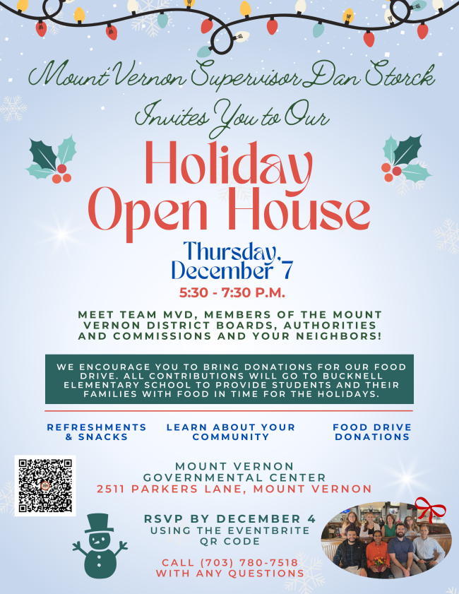 Mount Vernon 12/07 Open House Flyer