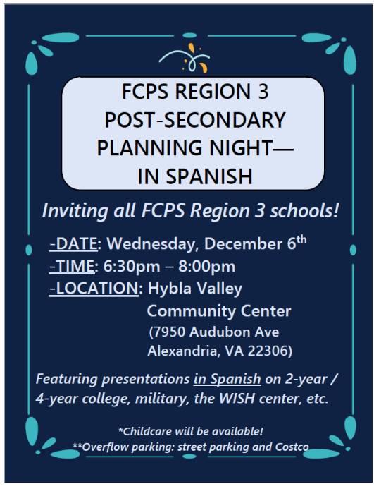 Region 3 Spanish Flyer