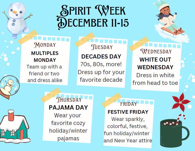 Image of Winter Spirit Week