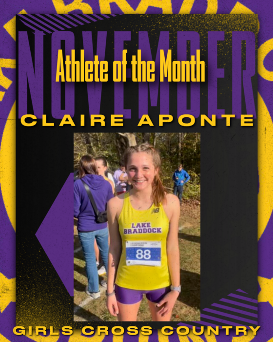 Claire - Athlete of the Month