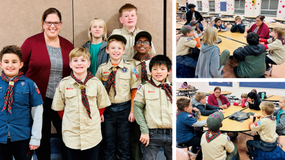 Boy Scout leadership Badge