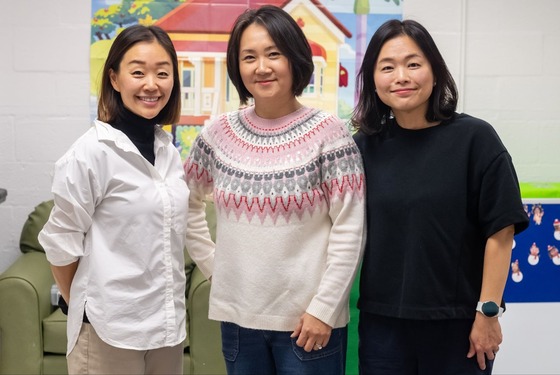 women posing for picture