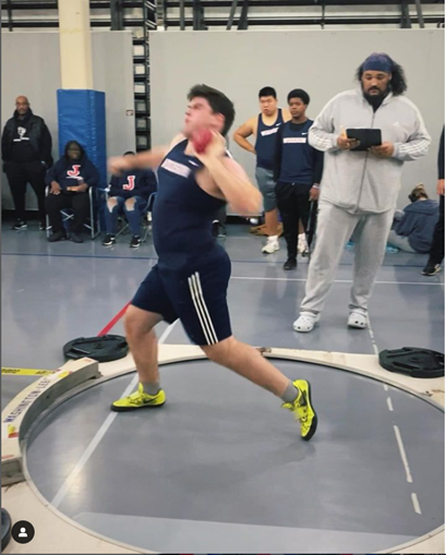 Indoor Track Athlete