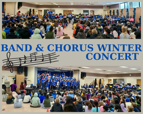 Band and Chorus Winter Concert