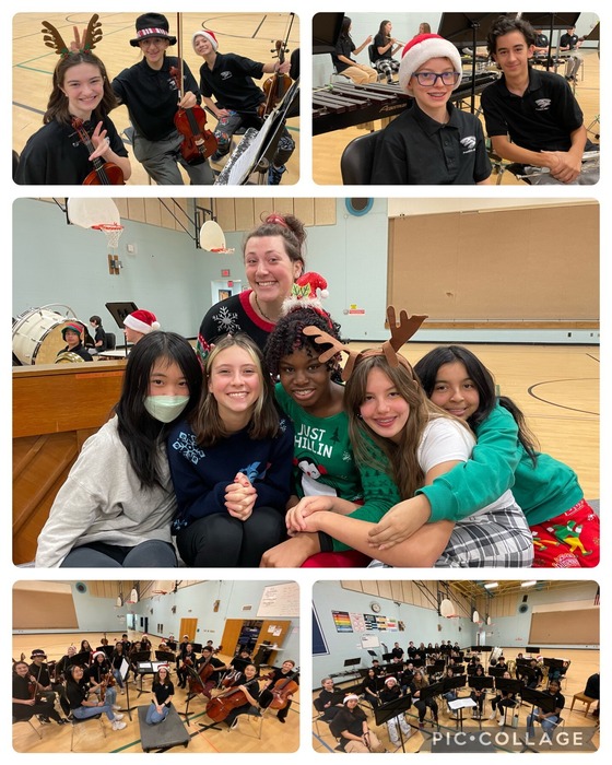 winter music assemblies pic collage