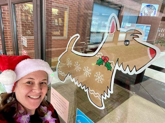 Bonnie Brae Elementary Librarian Lora Lewis