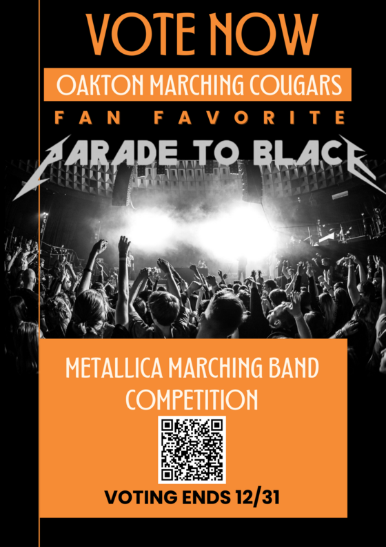 Vote Now; Oakton Marching Cougars Fan Favorite Parade to Black