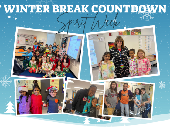 Winter Holiday Picture Collage 