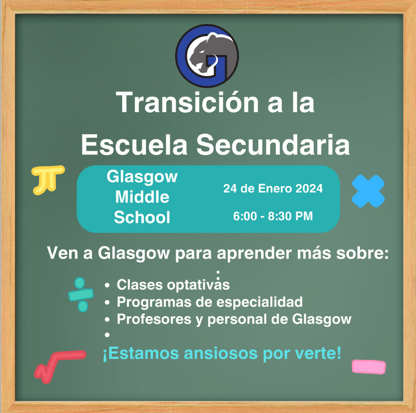 Transition Middle School Spanish