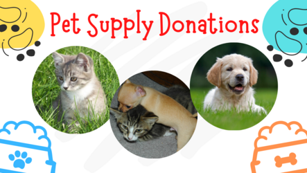 Pet Supply Donations